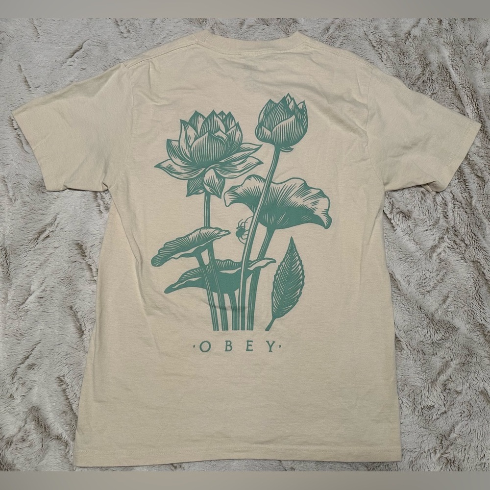 Obey Lotus Spider T-Shirt - Picture 5 of 9